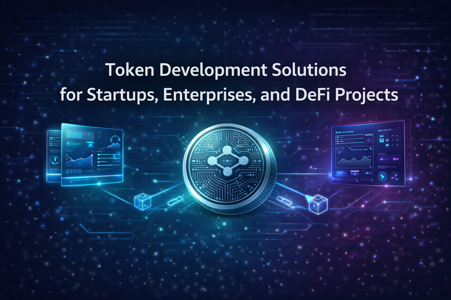 Token Development Solutions for Startups, Enterprises, and DeFi Projects