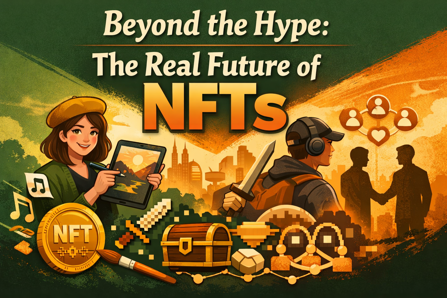 Beyond the Hype and Headlines: Why NFTs Are Quietly Building a Creative and Connected Future