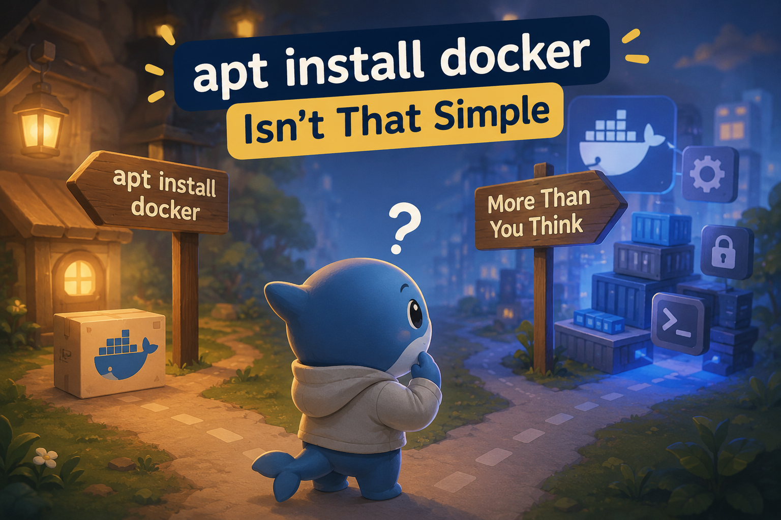 Why apt install docker Isn’t Just apt install docker