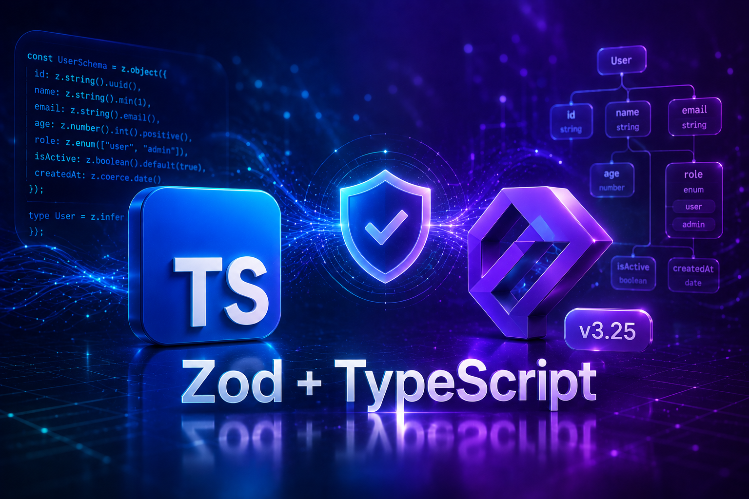 TypeScript is a great language for building applications with strict type safety at compile-time.