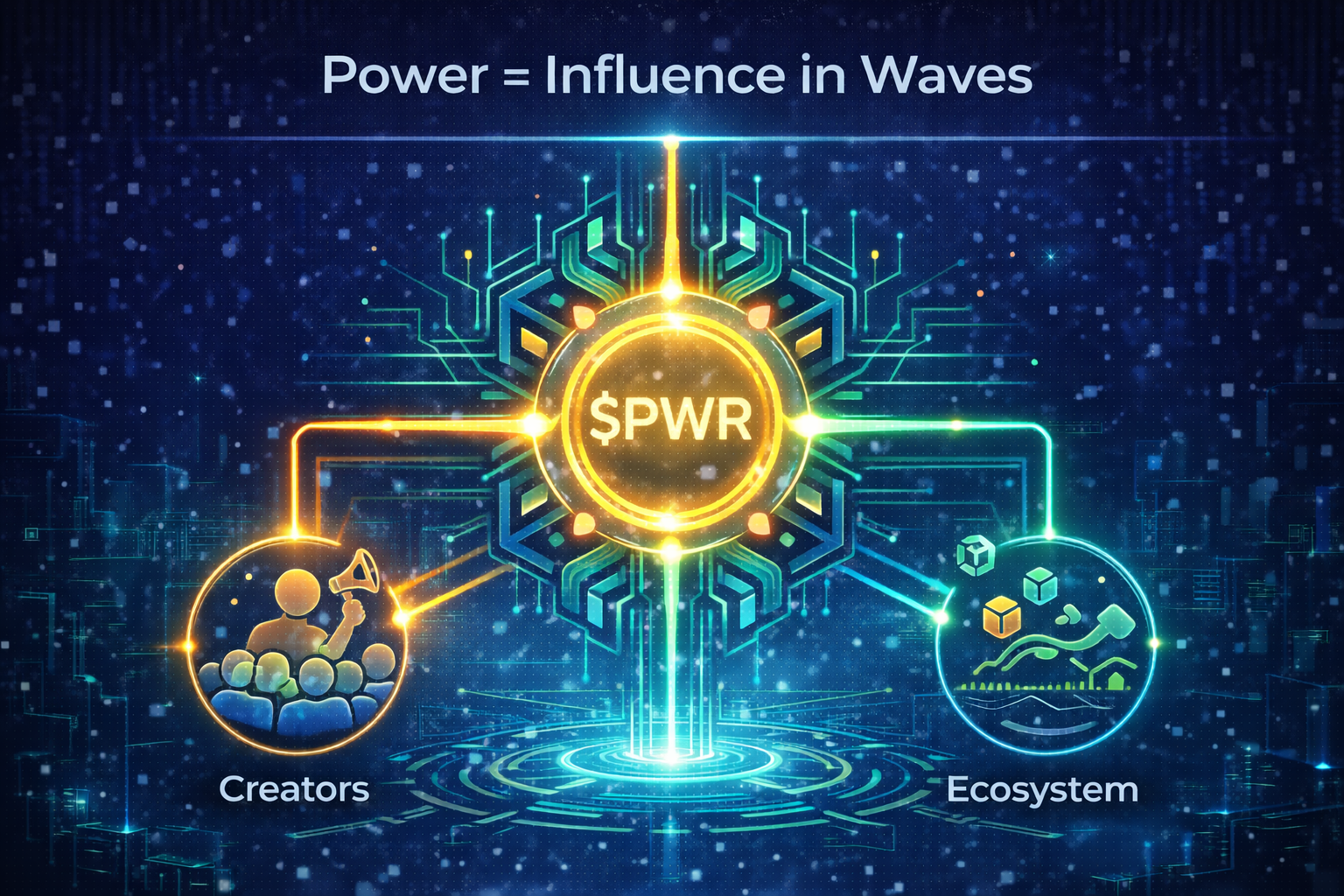 The Power Behind Influence: Understanding $PWR in the Waves Ecosystem