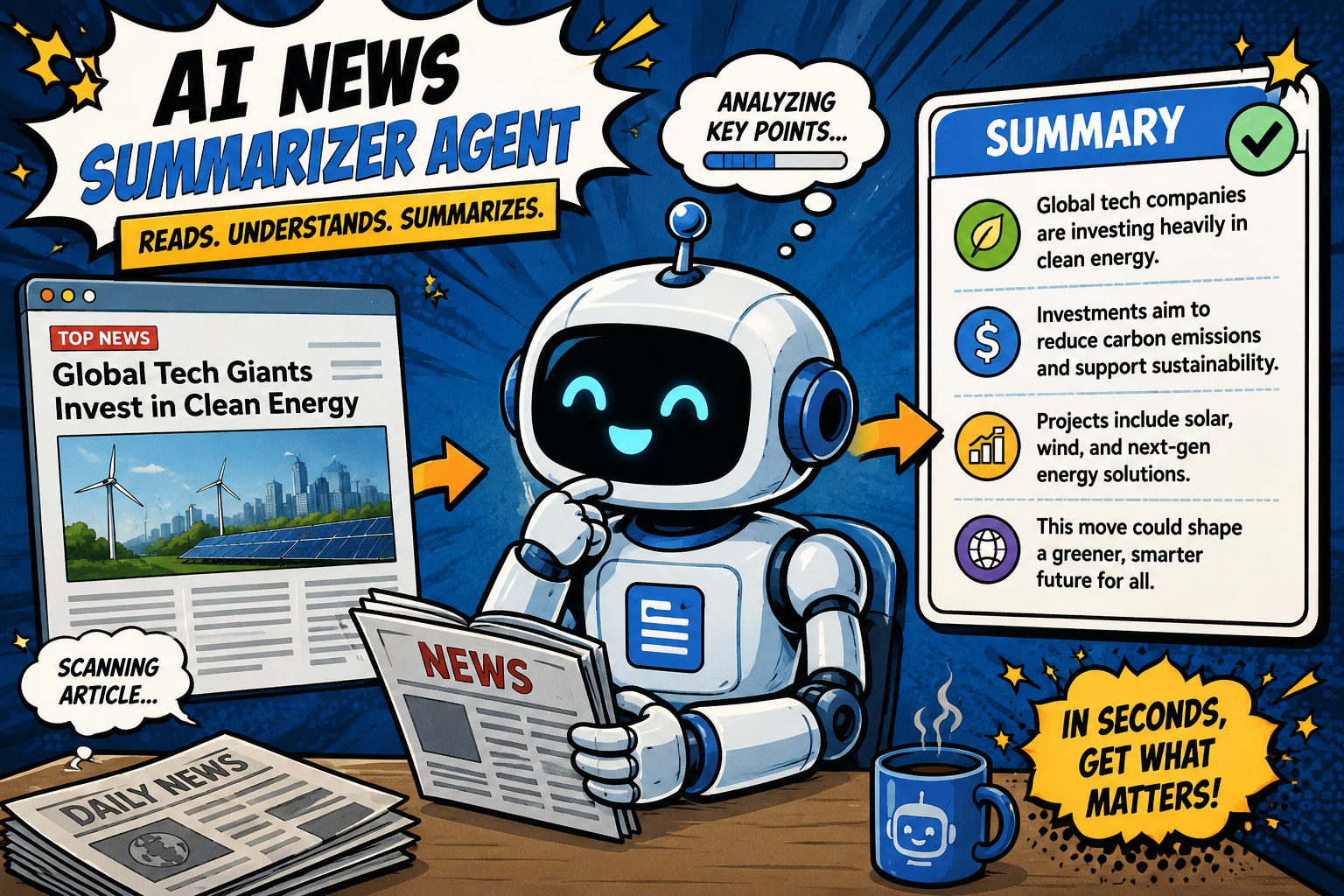 News Summarizer using OpenAI Chat Completions API