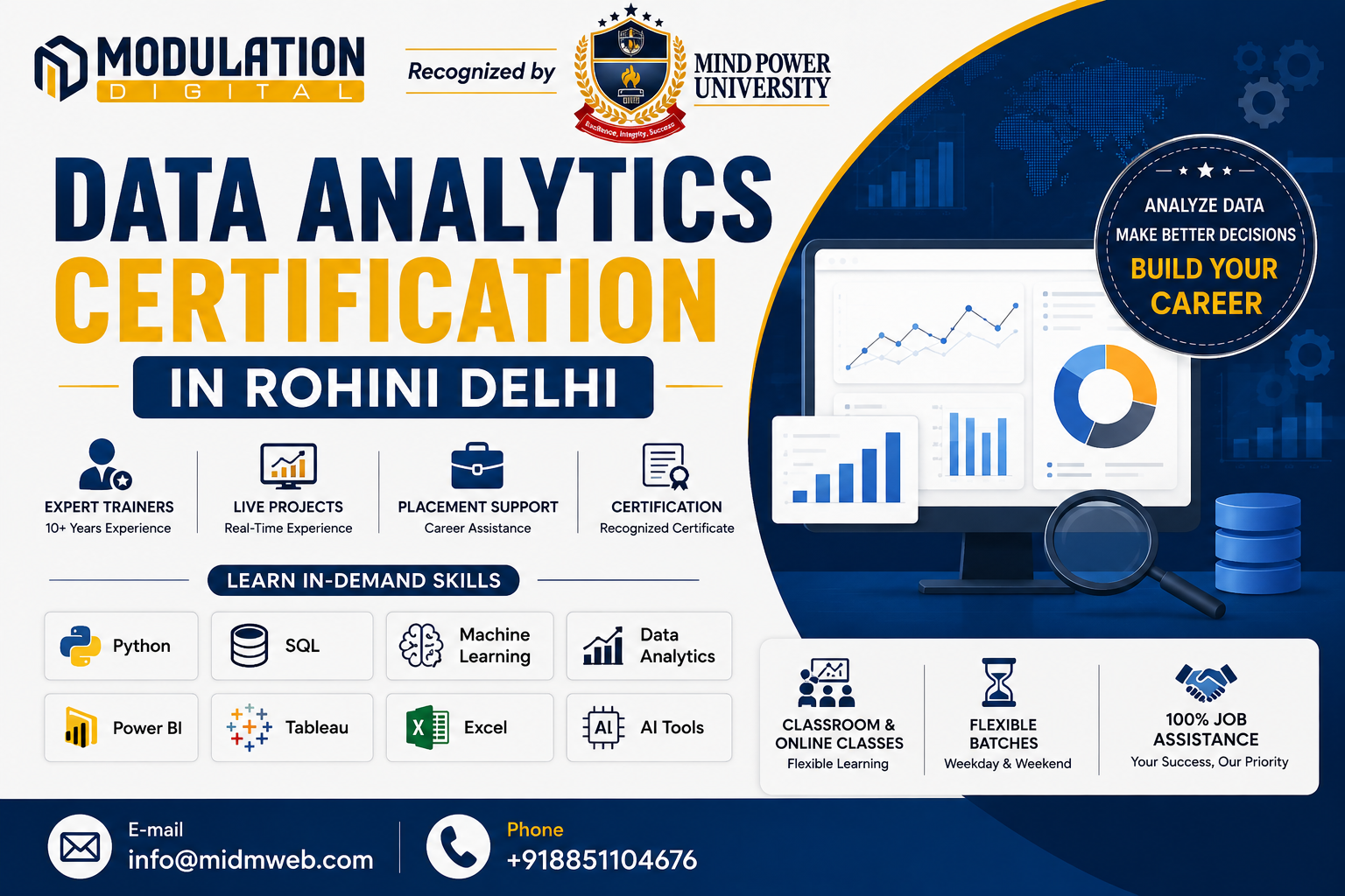 Data Analytics Course in Rohini Delhi: Learn Job-Ready Skills
