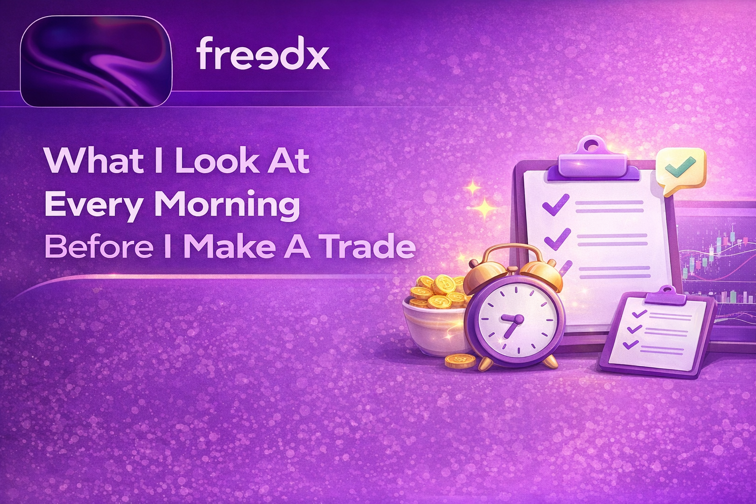 What I Look At Every Morning Before I Make Any Trade