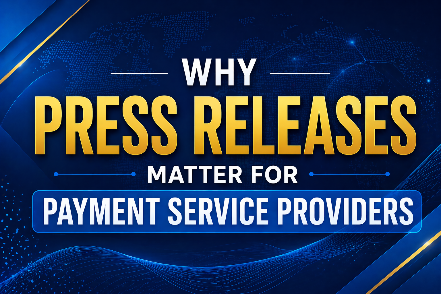 Why Press Releases Matter for Payment Service Providers