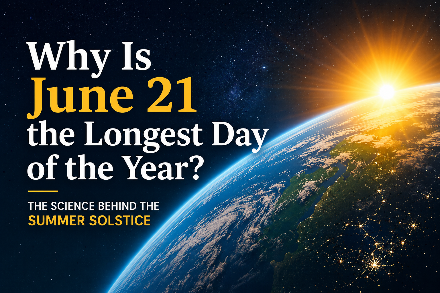 Why Is June 21 the Longest Day of the Year- The Science Behind the Sum Why Is June 21 the Longest Day of the Year- The Science Behind the Sum