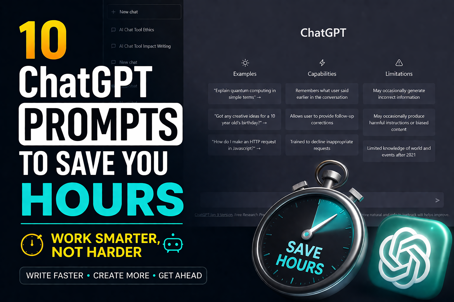 10 ChatGPT Prompts To Save You HourHow to Write With AI and Still Sound Like Yourself