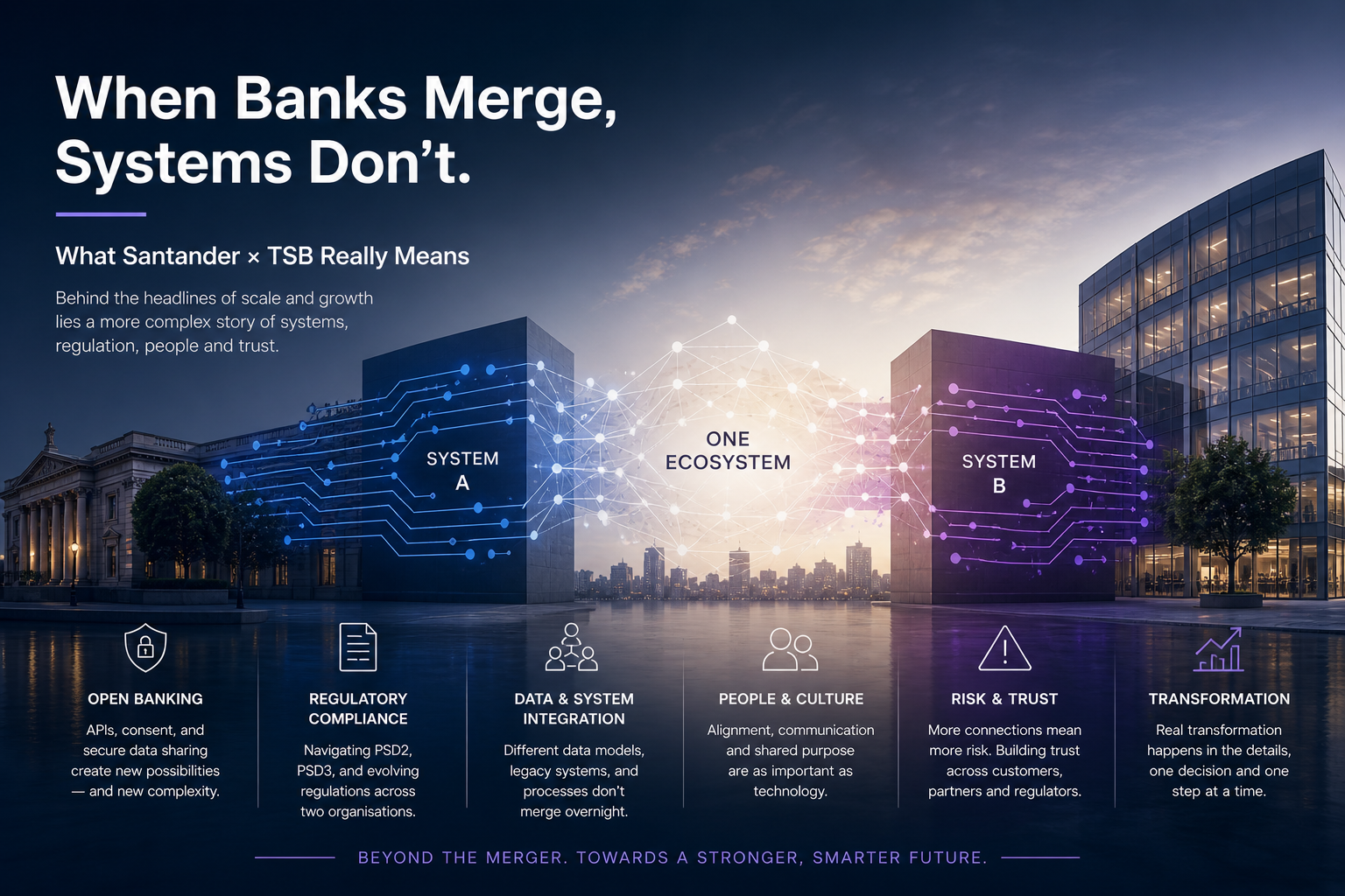 When Banks Merge, Systems Don’t. What Santander × TSB Really Means