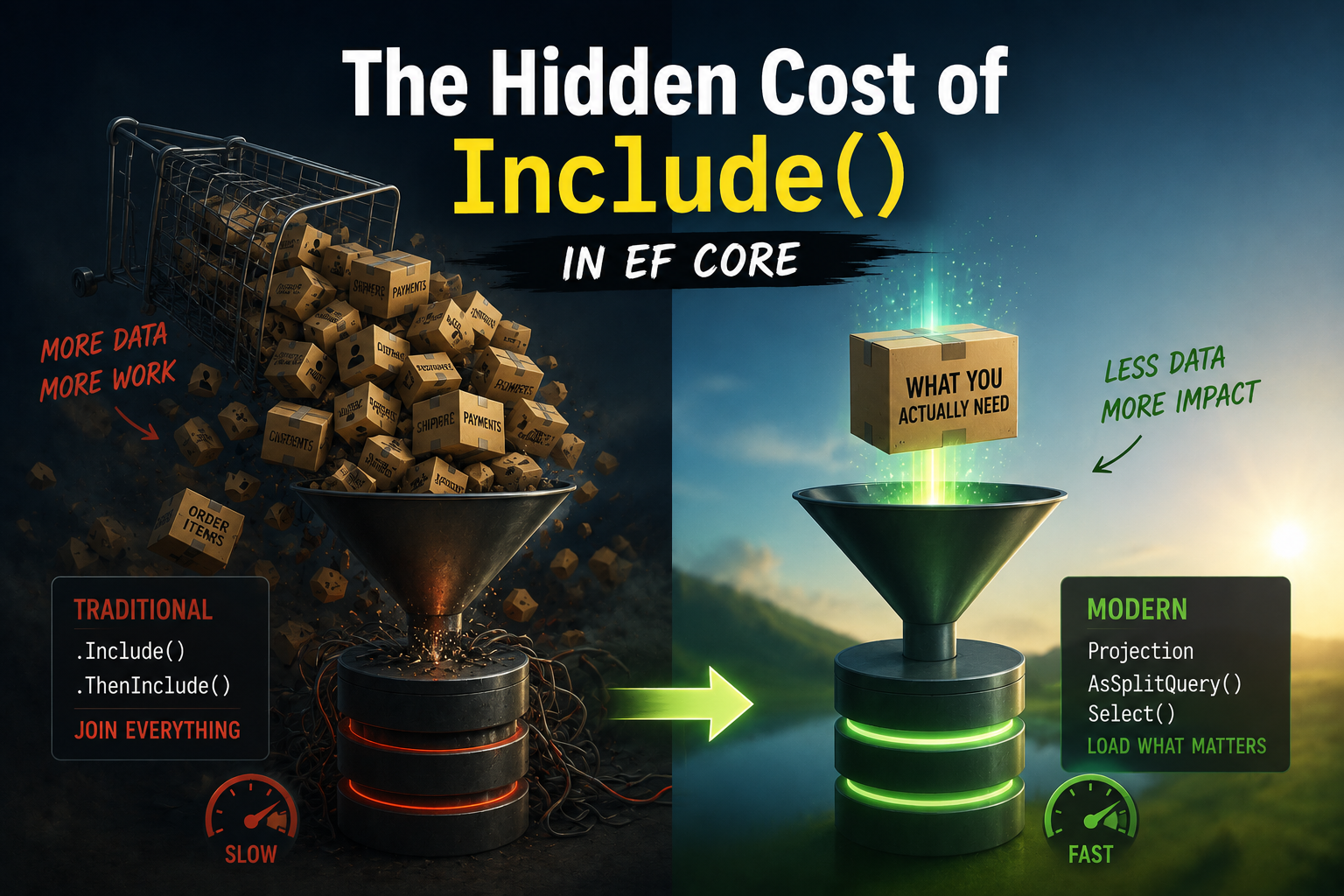 The Hidden Cost of Include() in EF Core