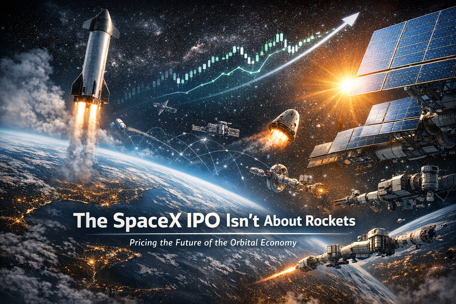 The SpaceX IPO Isn’t About Rockets