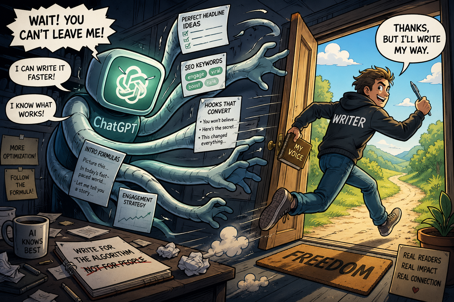 How ChatGPT Made Me Derail on Medium