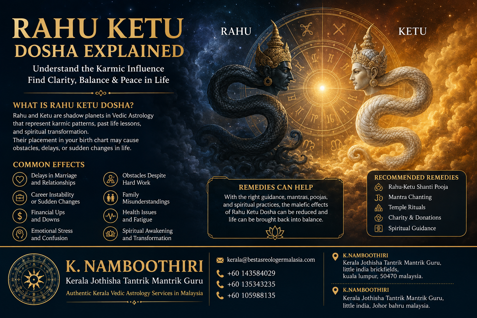 Rahu Ketu Dosha Explained — Causes Symptoms Effects & Powerful Rem Rahu Ketu Dosha Explained — Causes Symptoms Effects & Powerful Rem