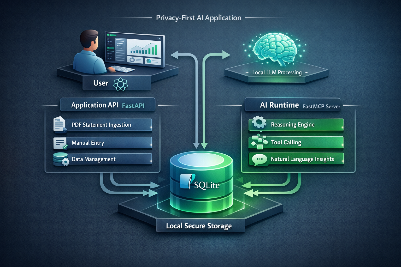 A Holiday Experiment: Building a Privacy-First AI Financial Auditor