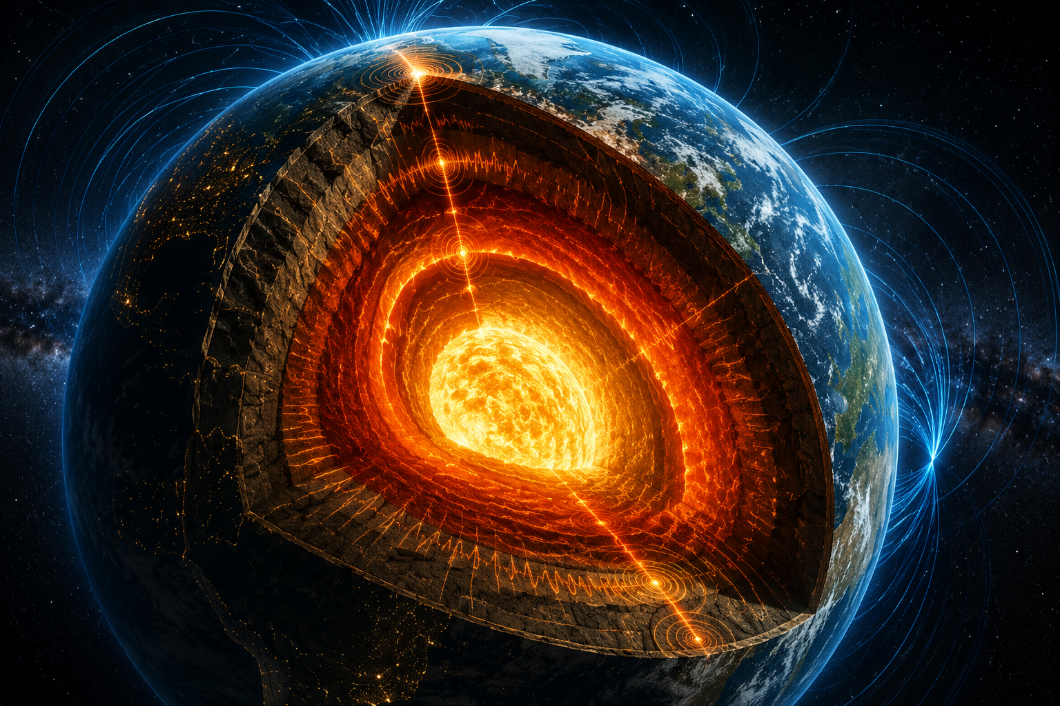 Could Earth’s Core Be Changing Faster Than Expected- Could Earth’s Core Be Changing Faster Than Expected-