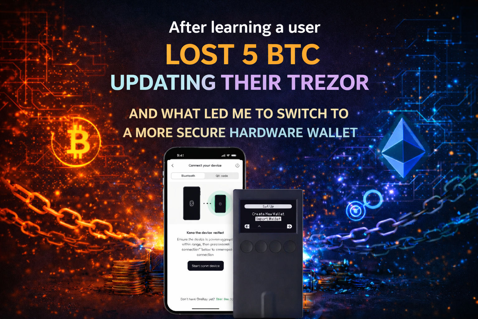 ⚠️ 5 BTC Gone Overnight: Why I No Longer Trust “Safe” Hardware Wallets — And What I Use Instead