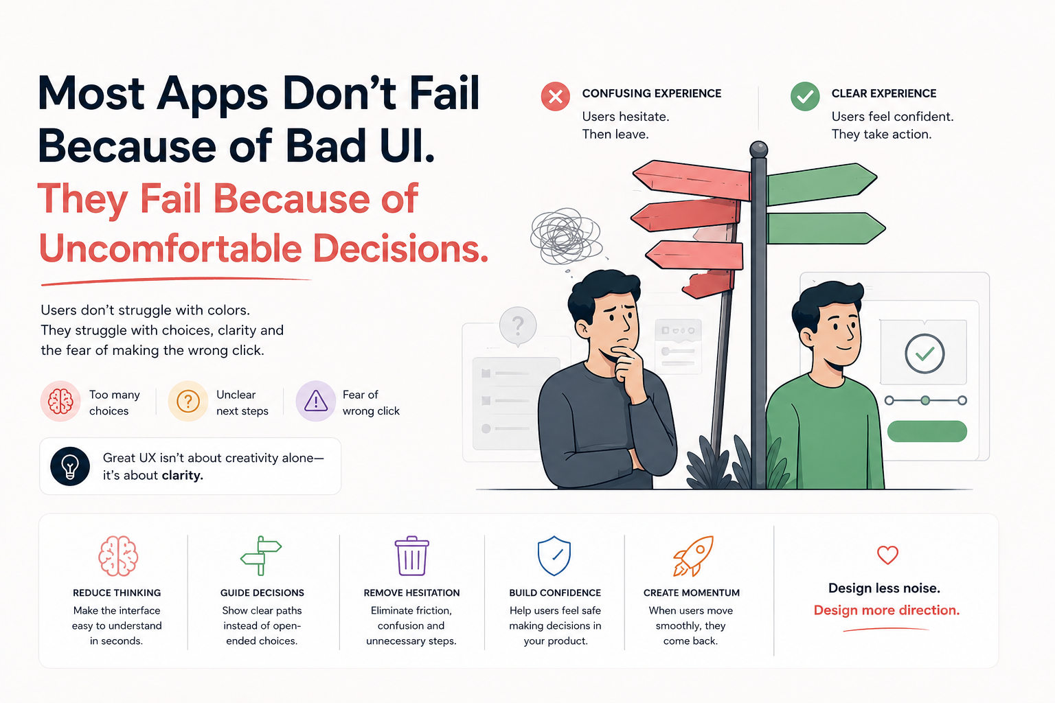 Most Apps Don’t Fail Because of Bad UI