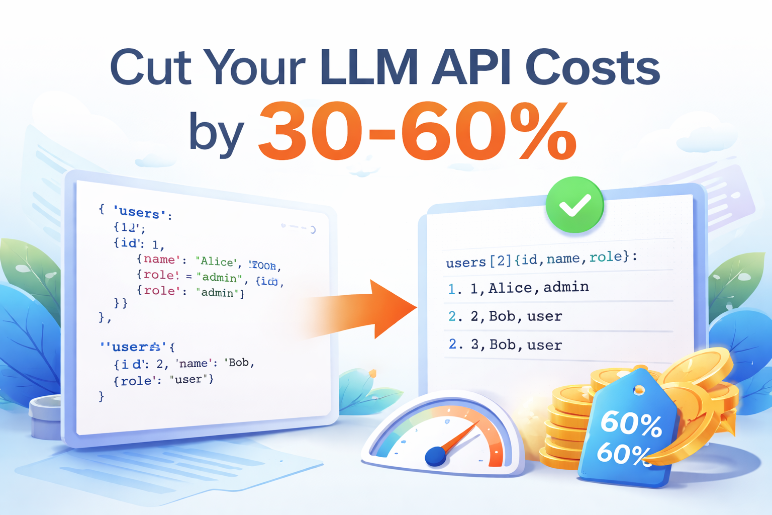 Cut Your LLM API Costs by 30–60%: Why JSON Isn’t Enough Anymore (and What to Do About It)