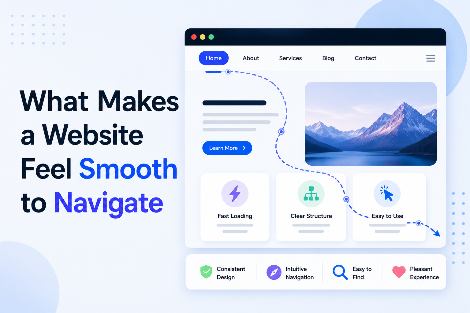 What Makes a Website Feel Smooth to Navigate