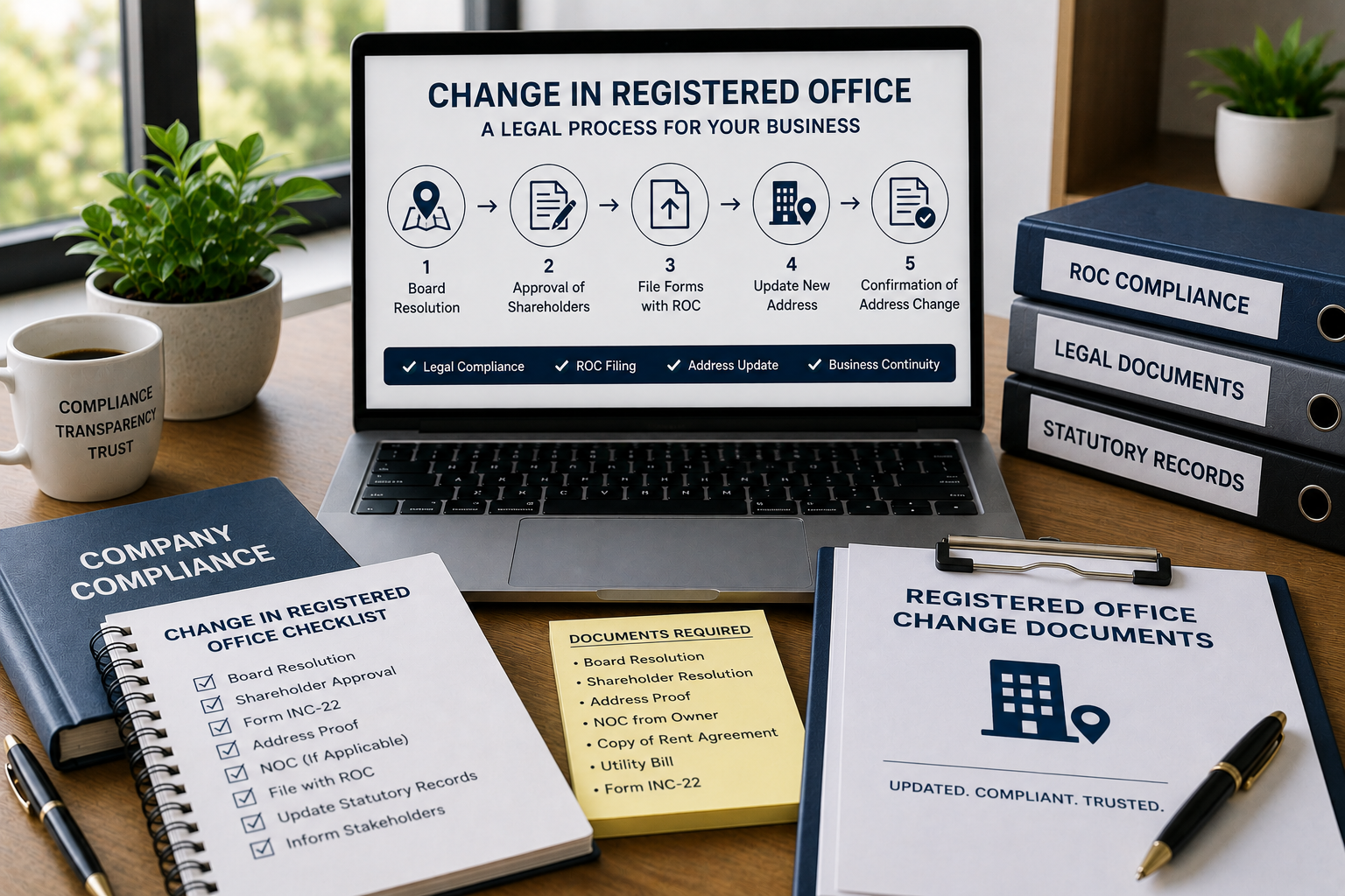 Change in Registered Office: Why Companies Must Update Their Official Address Properly