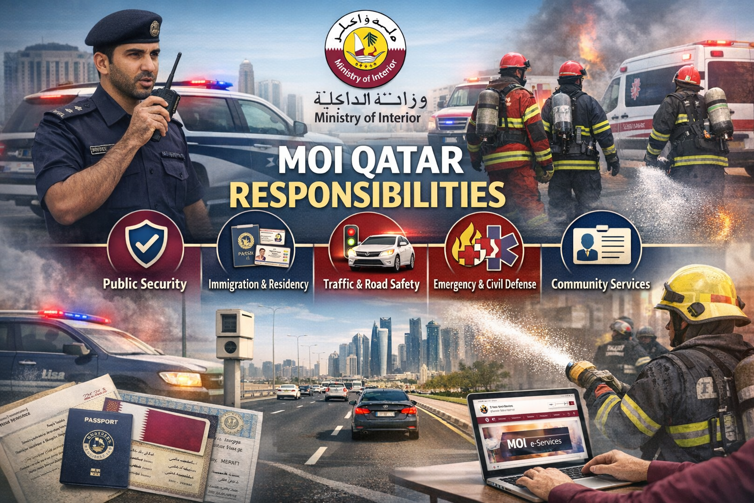 MOI Qatar Responsibilities: Ensuring Safety and Efficiency in the State