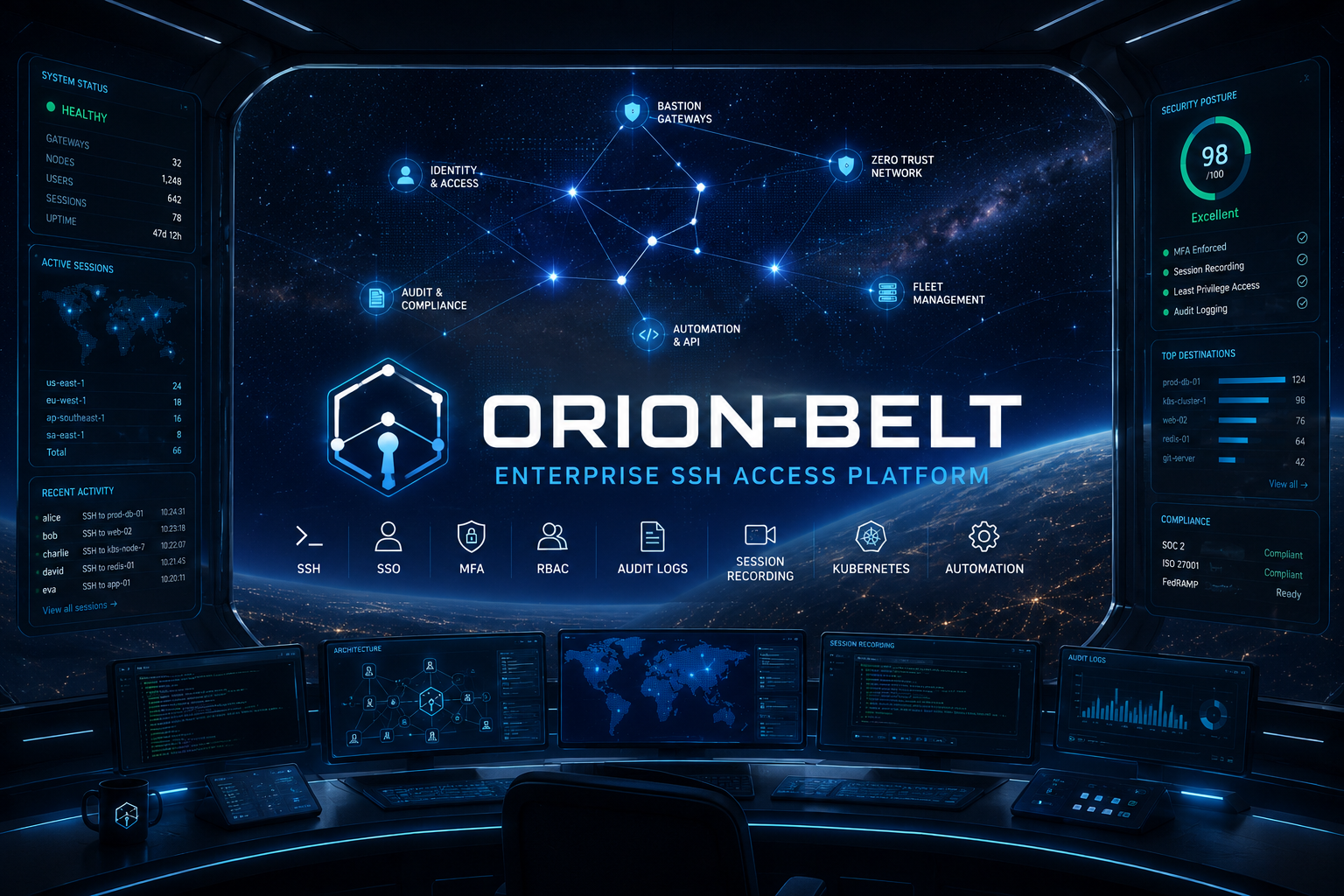 What Real Privileged Access Management Looks Like for SSH — and How to Self-Host It (Orion-Belt v1.0