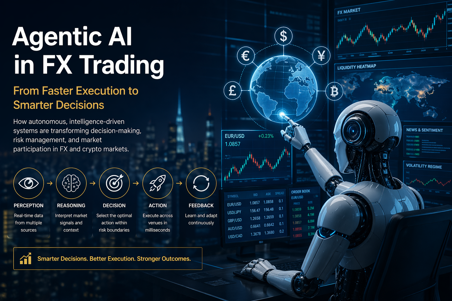 Agentic AI in FX and Crypto Trading: From Faster Execution to Smarter Decisions