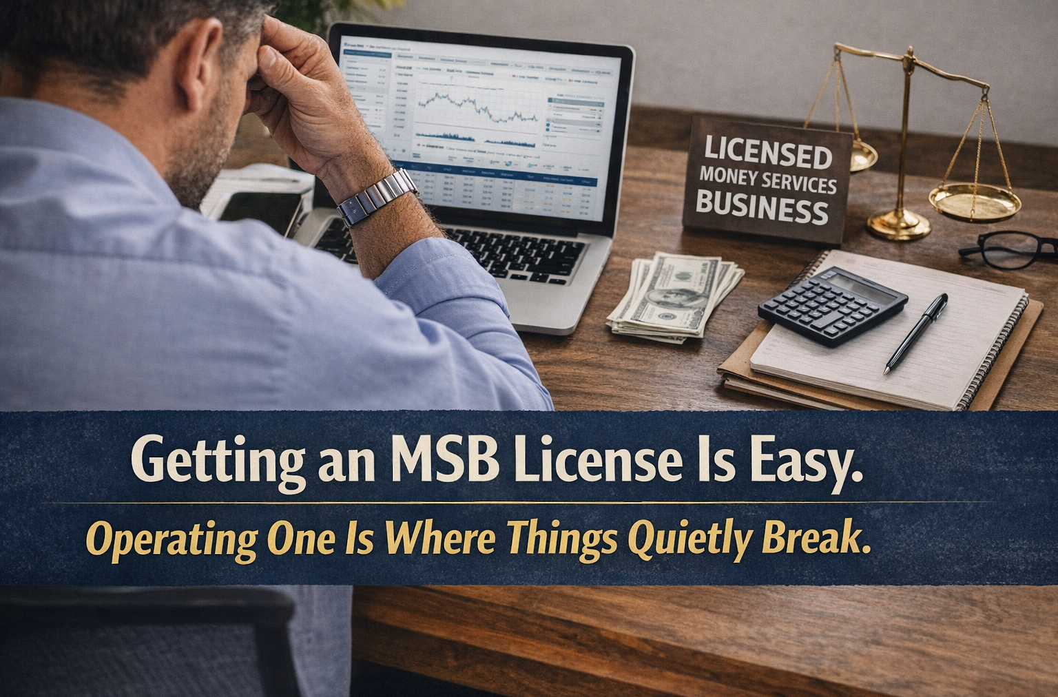 Getting an MSB License Is Easy. Operating One Is Where Things Quietly Break