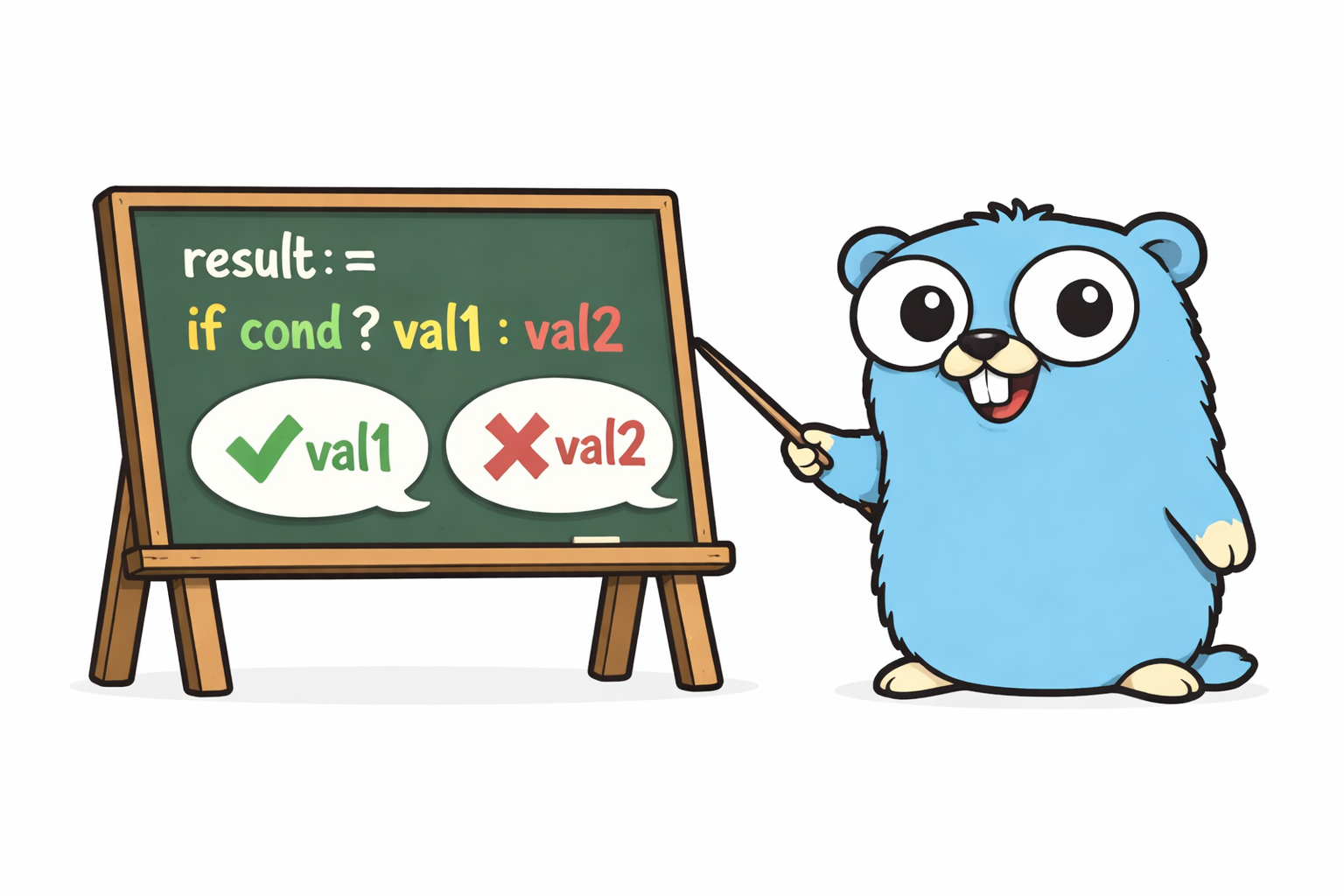 Let’s add a conditional expression to Go language