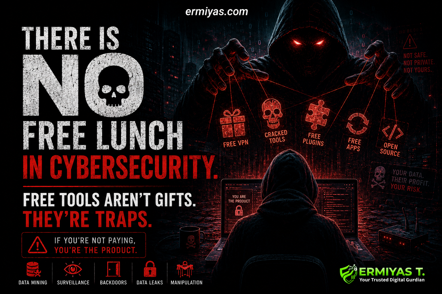 There Is No Free Lunch in Cybersecurity