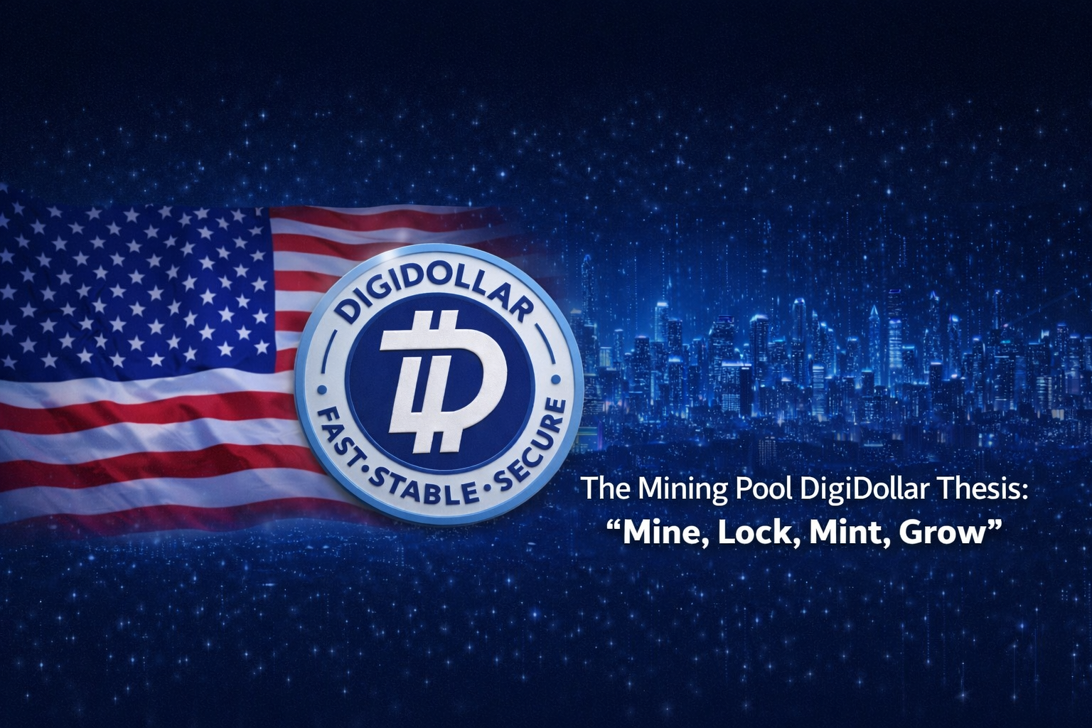 The Mining Pool DigiDollar Thesis: “Mine, Lock, Mint, Grow”
