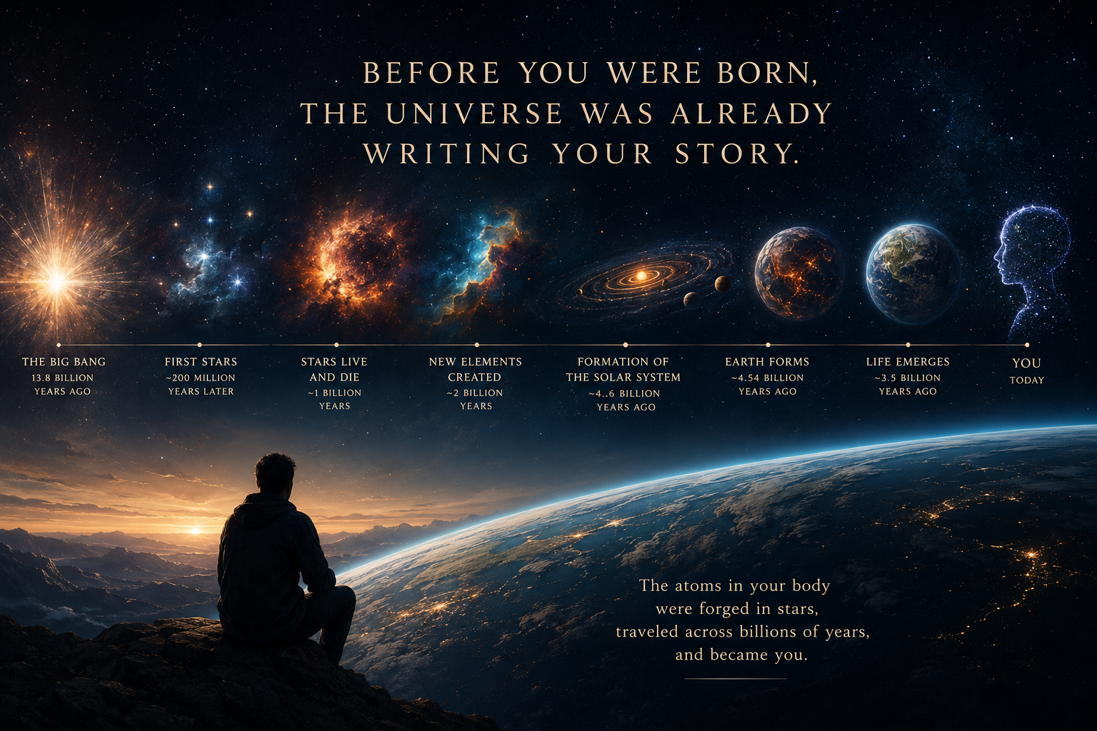 Before You Were Born: A 13.8-Billion-Year Journey to You Before You Were Born: A 13.8-Billion-Year Journey to You