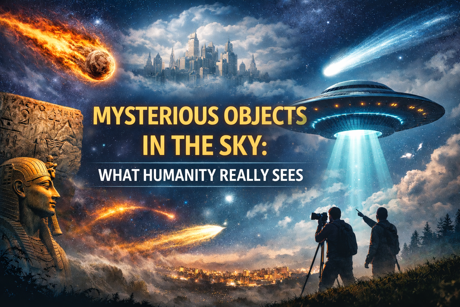 Mysterious Objects in the Sky: What Humanity Really Sees