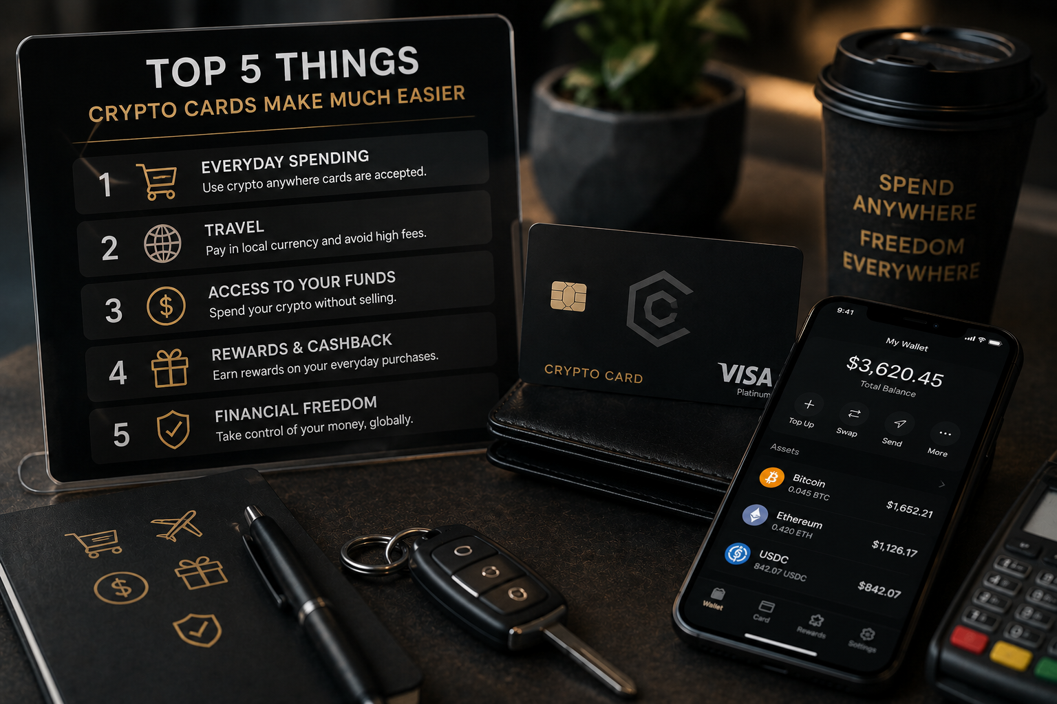 Top 5 Things Crypto Cards Make Much Easier