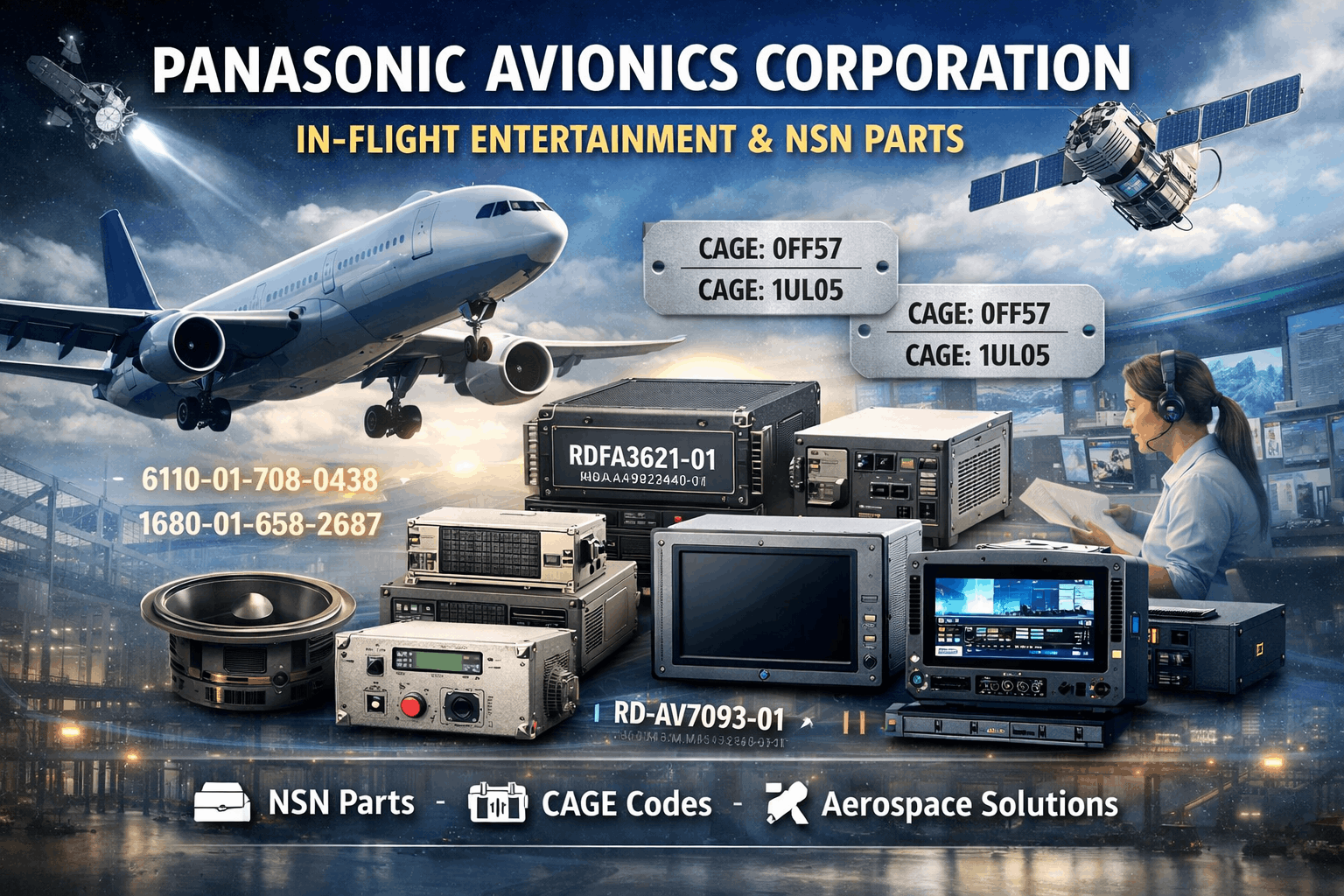 Panasonic Avionics Corporation: NSN Parts CAGE Codes & Aviation So