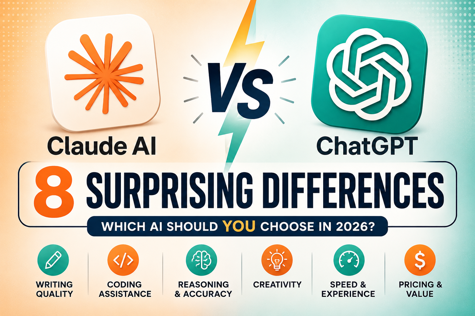 Claude AI vs ChatGPT: 8 Surprising Differences You Should Know (2026)