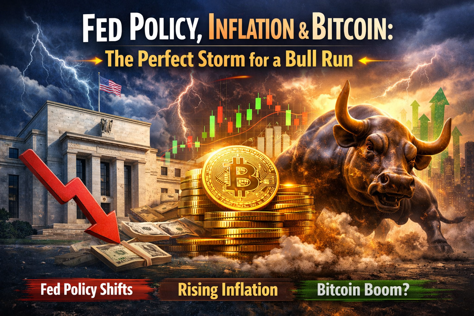 Fed Policy, Inflation, and Bitcoin: The Perfect Storm for a Bull Run
