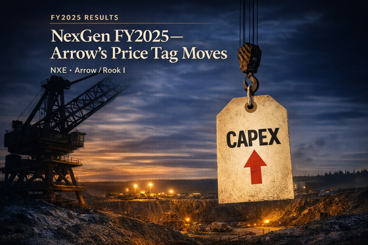 NexGen FY2025: Arrow’s Price Tag Moves