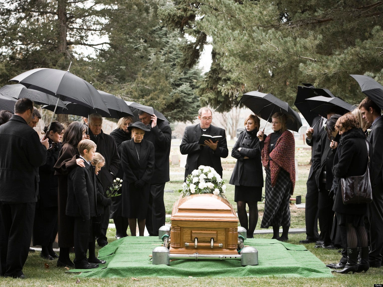 the death of someone