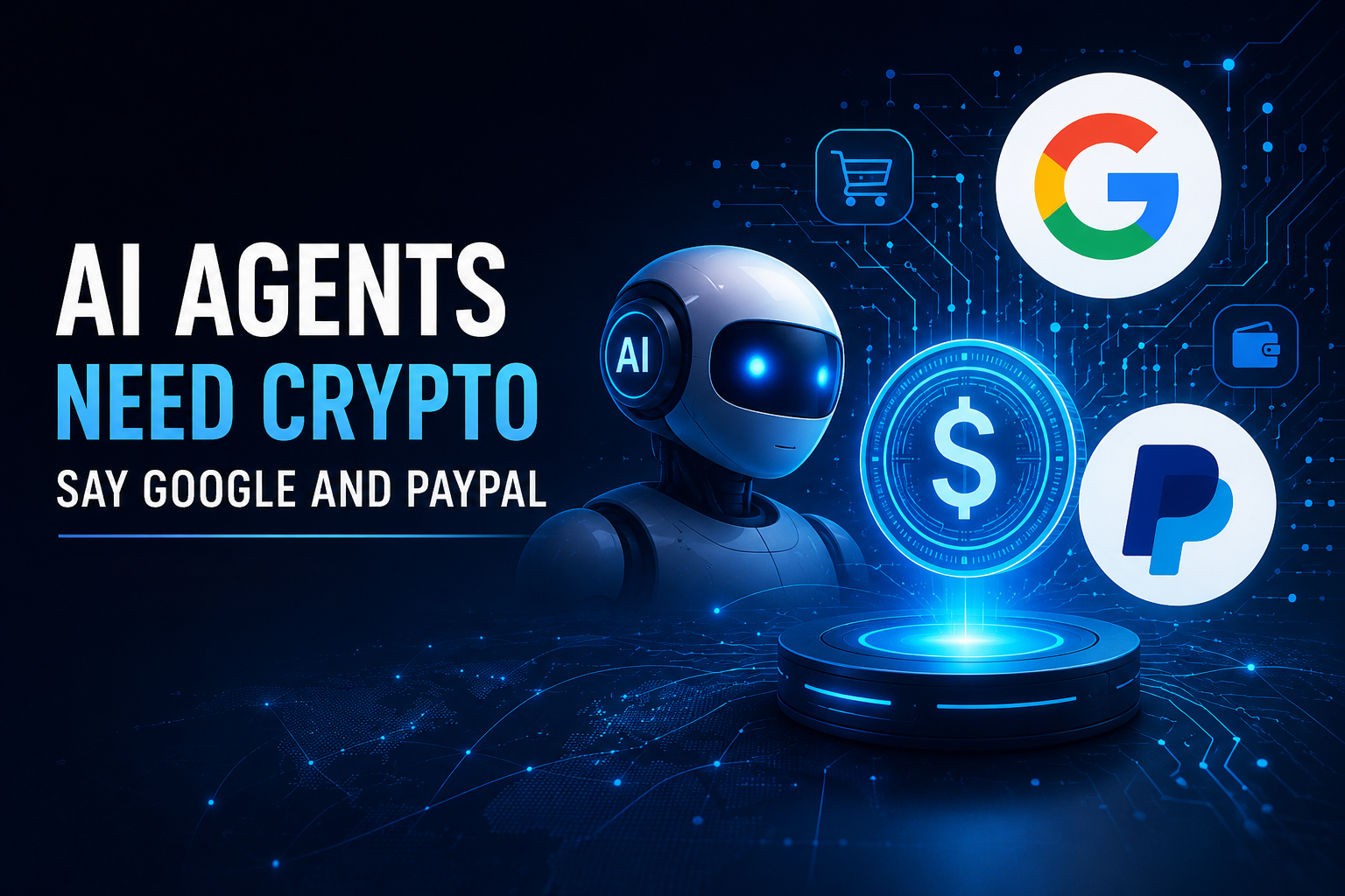 AI Agents Need Crypto, Say Google and PayPal — The Future of Agentic Commerce