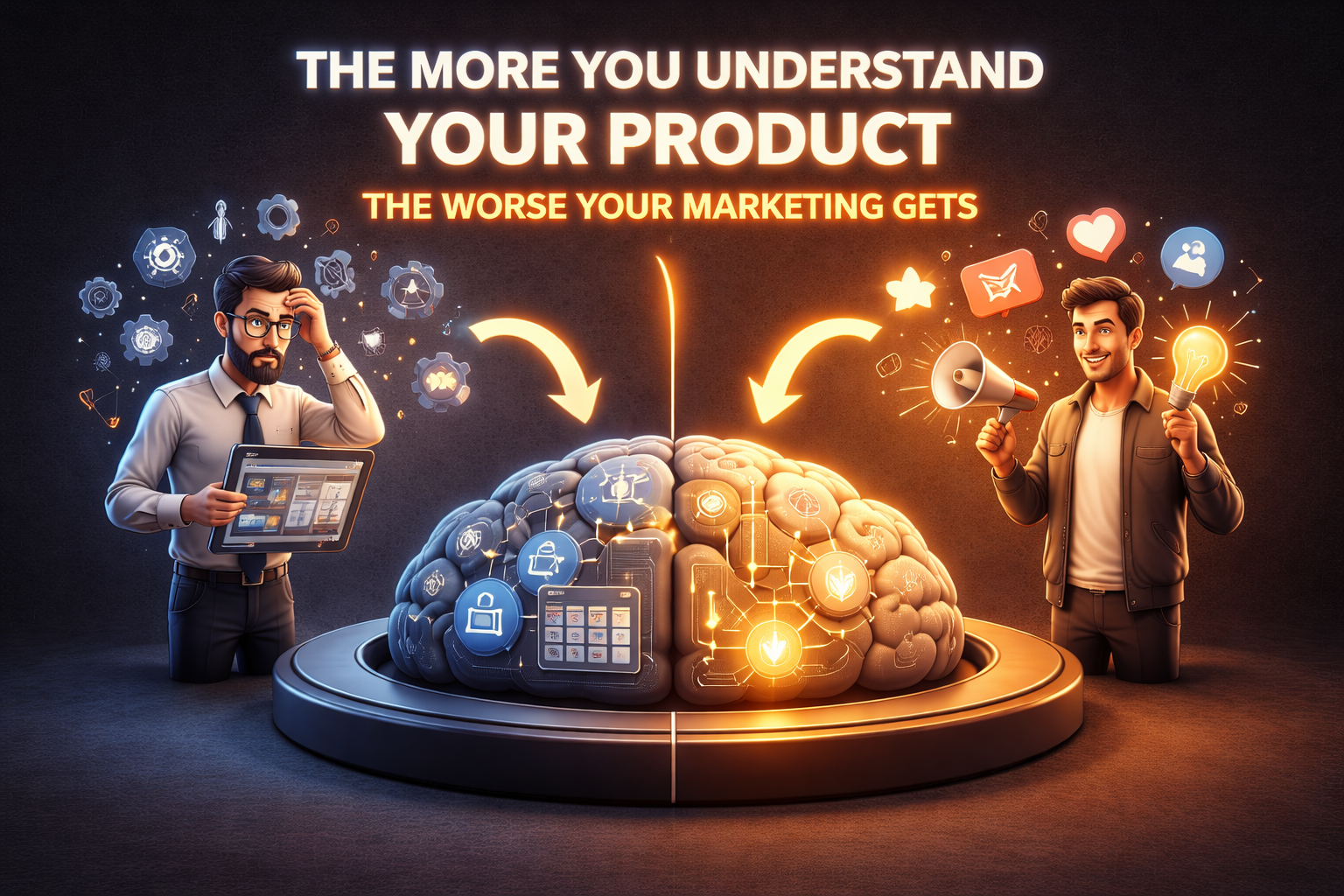 The More You Understand Your Product, The Worse Your Marketing Gets