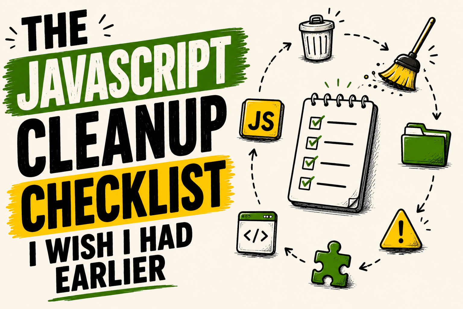 The JavaScript Cleanup Checklist I Wish I Had Earlier