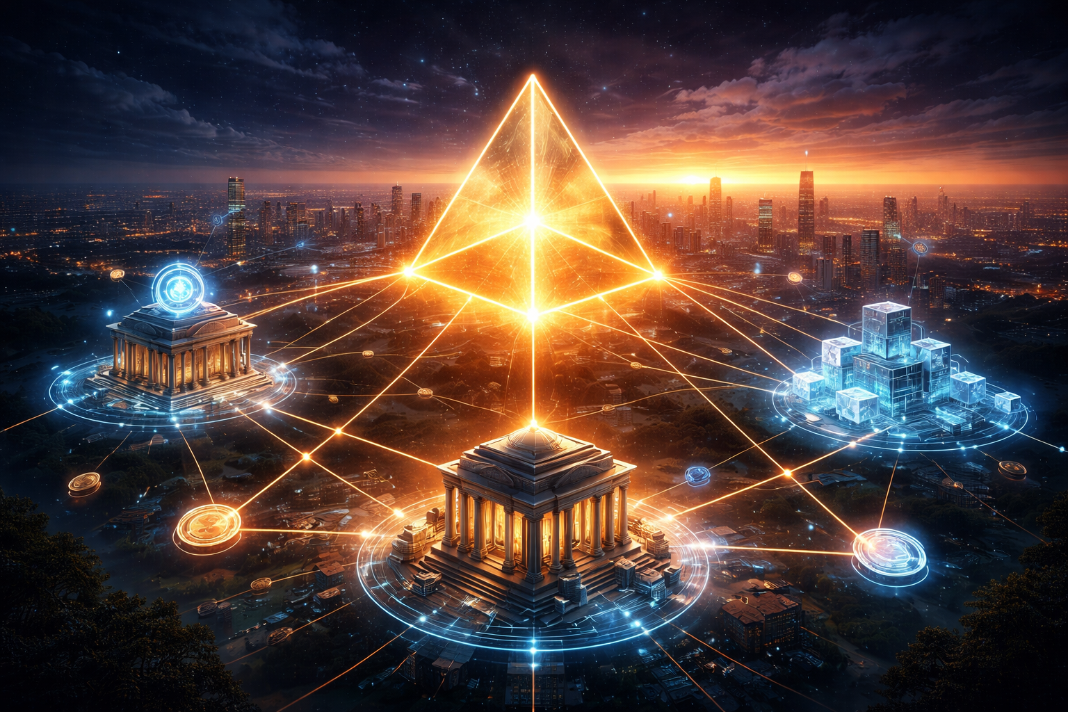 Most People Think Banks Will Pick a Crypto. They Won’t.