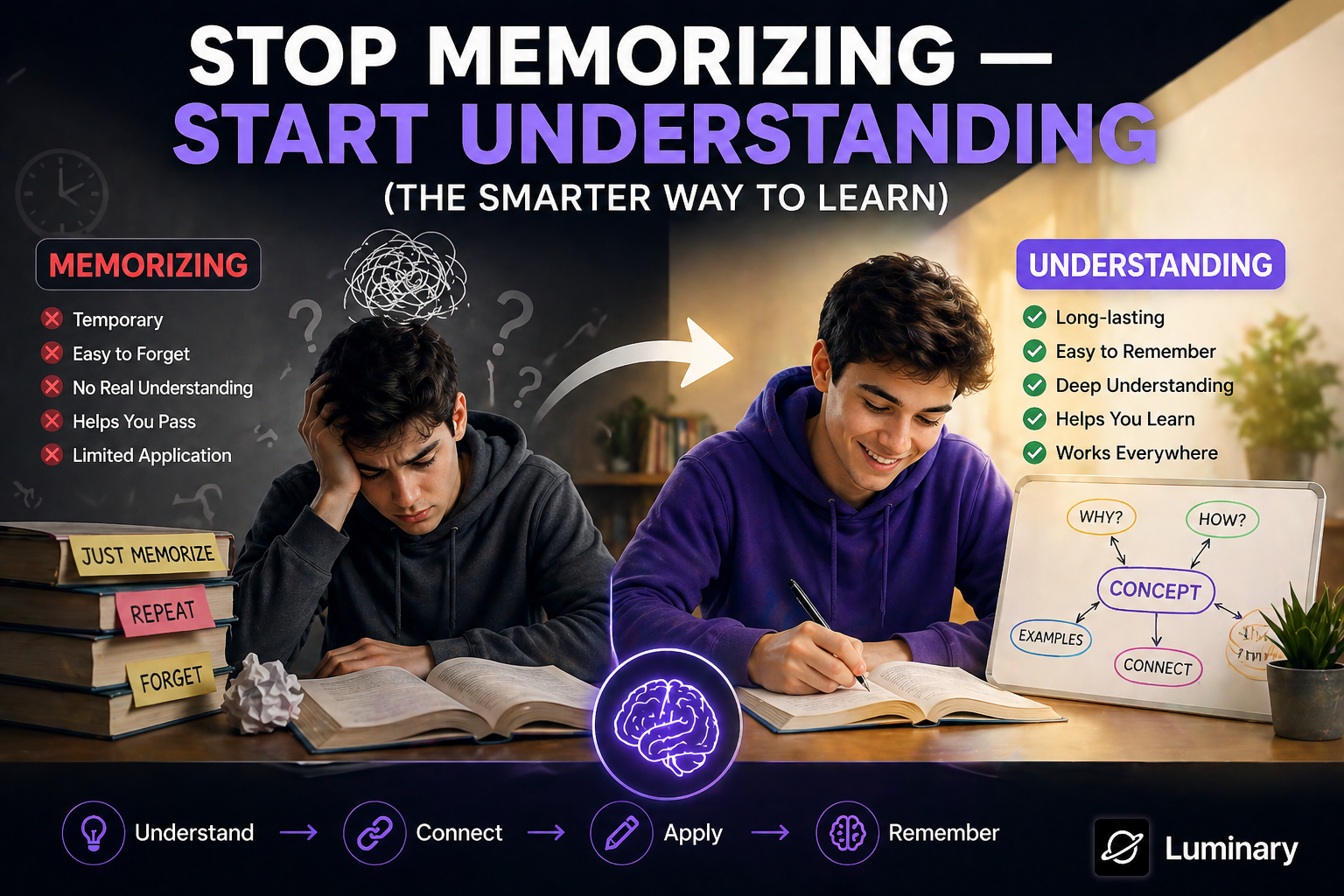Stop Memorizing — Start Understanding (The Smarter Way to Learn)