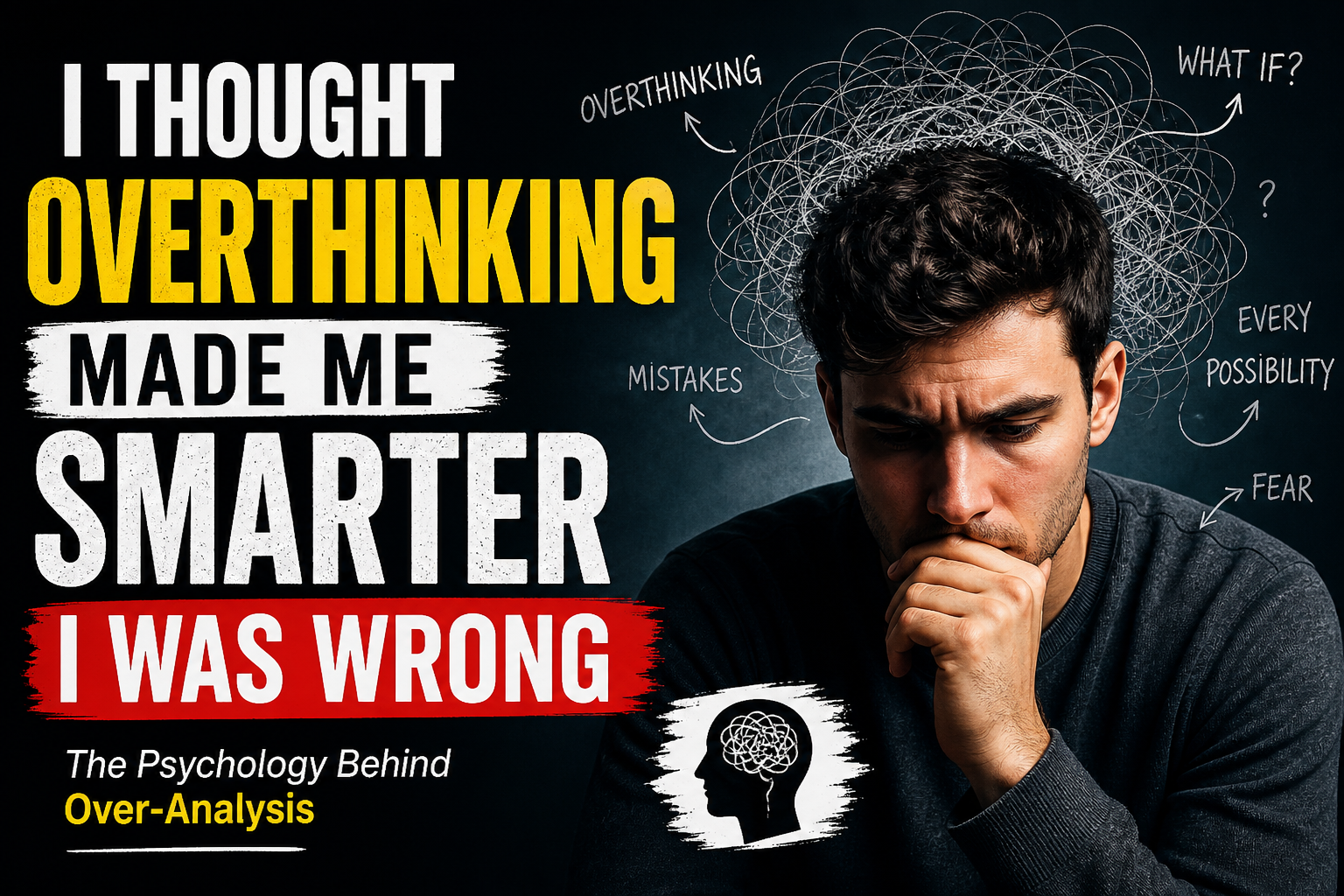 I Thought Overthinking Made Me Smarter — I Was Wrong