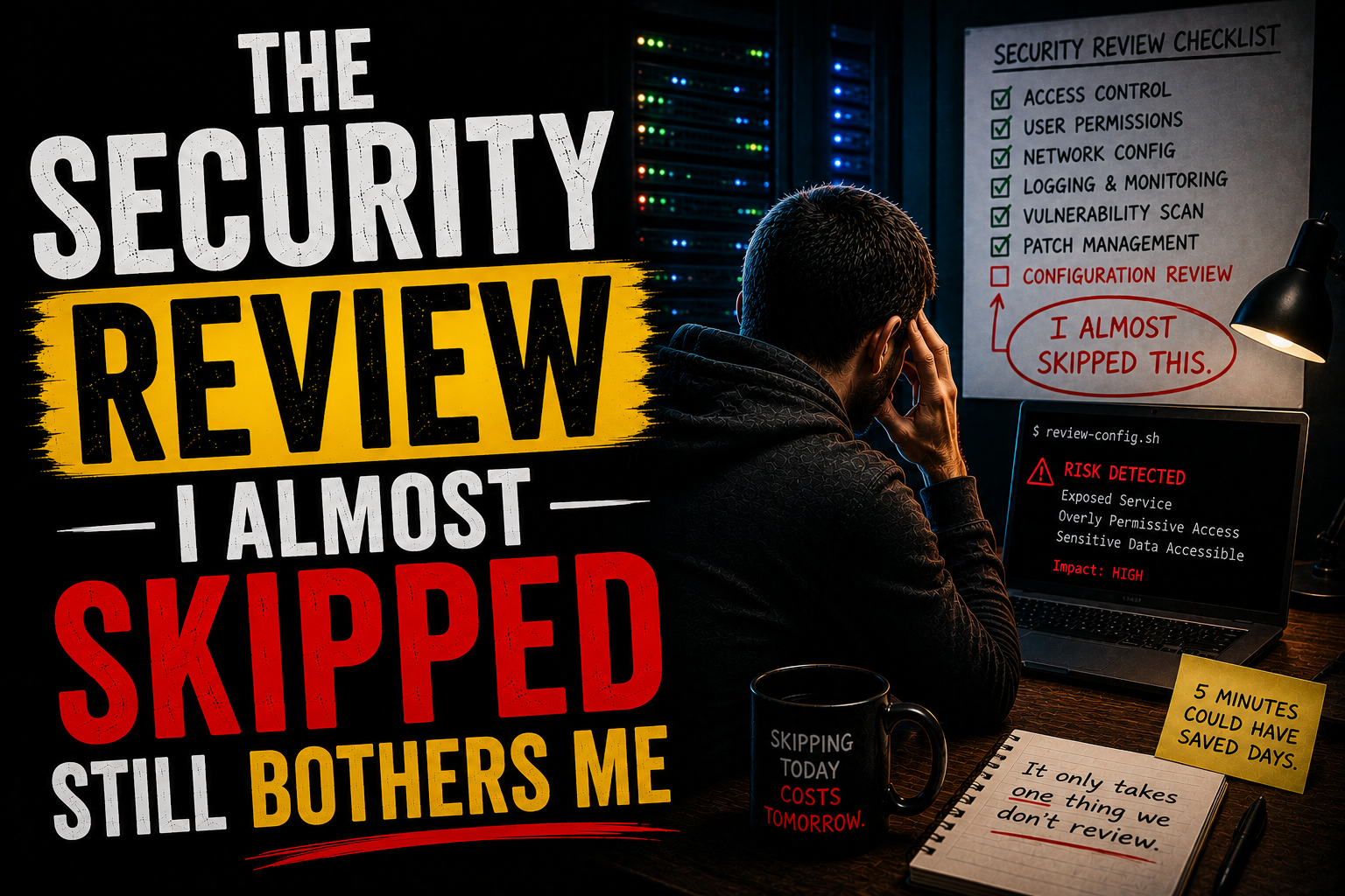 The Security Review I Almost Skipped Still Bothers Me