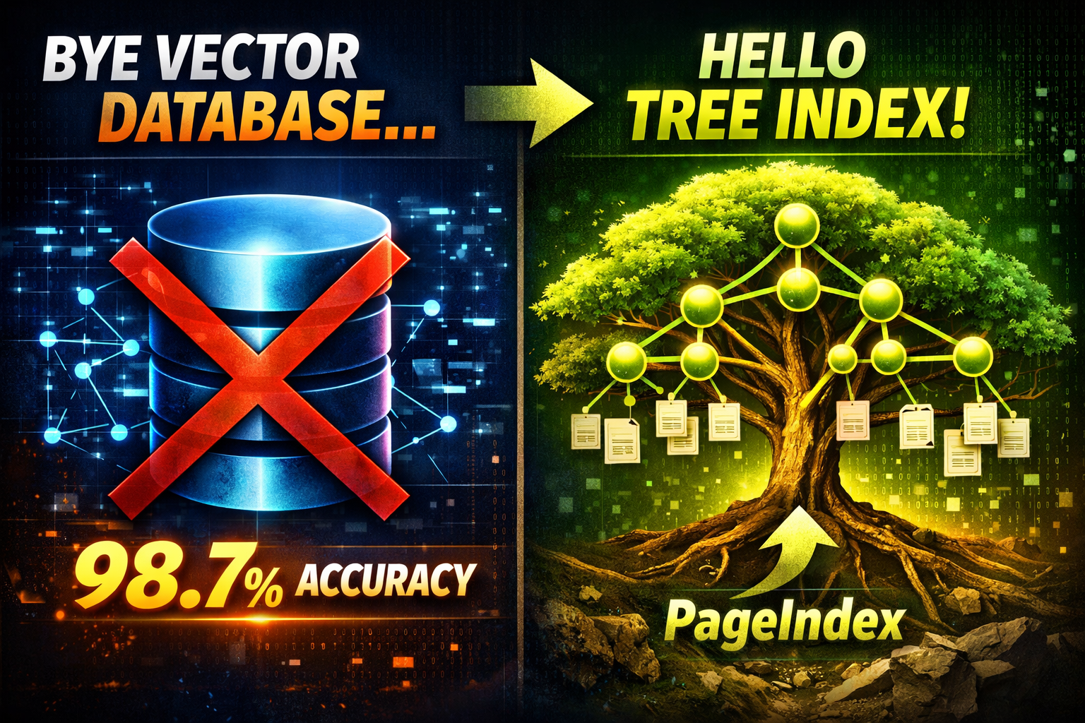 I Replaced My Vector Database With a Tree Index and Got 98.7% Accuracy