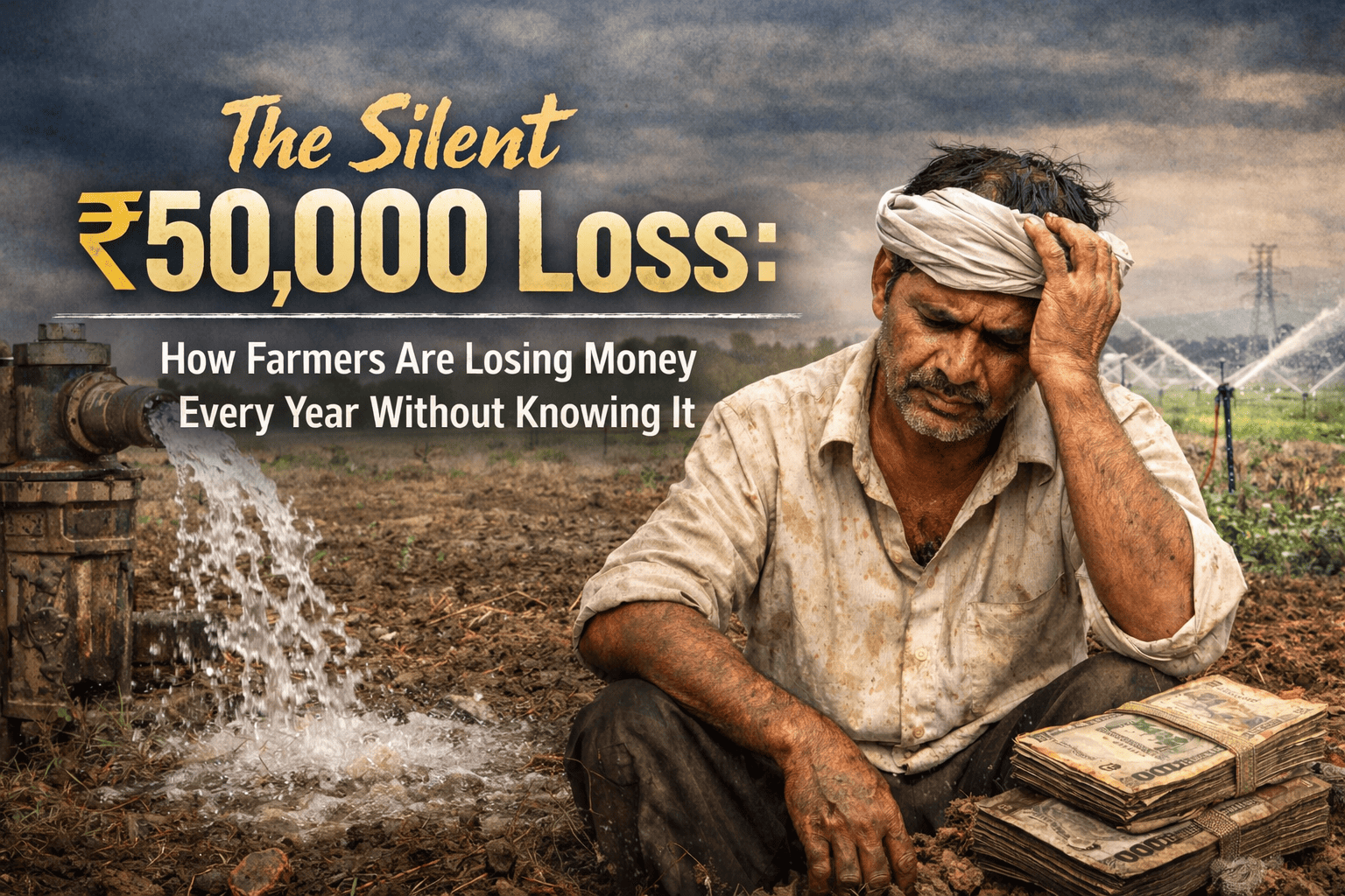 The Silent ₹50,000 Loss: How Farmers Are Losing Money Every Year Without Knowing It