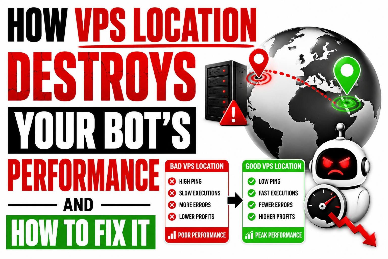 How VPS Location Destroys Your Bot’s Performance And How To Fix It