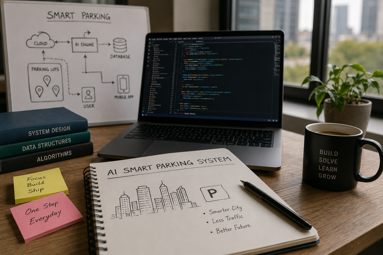 Building an AI-Powered Smart Parking System for a Smart City Hackathon