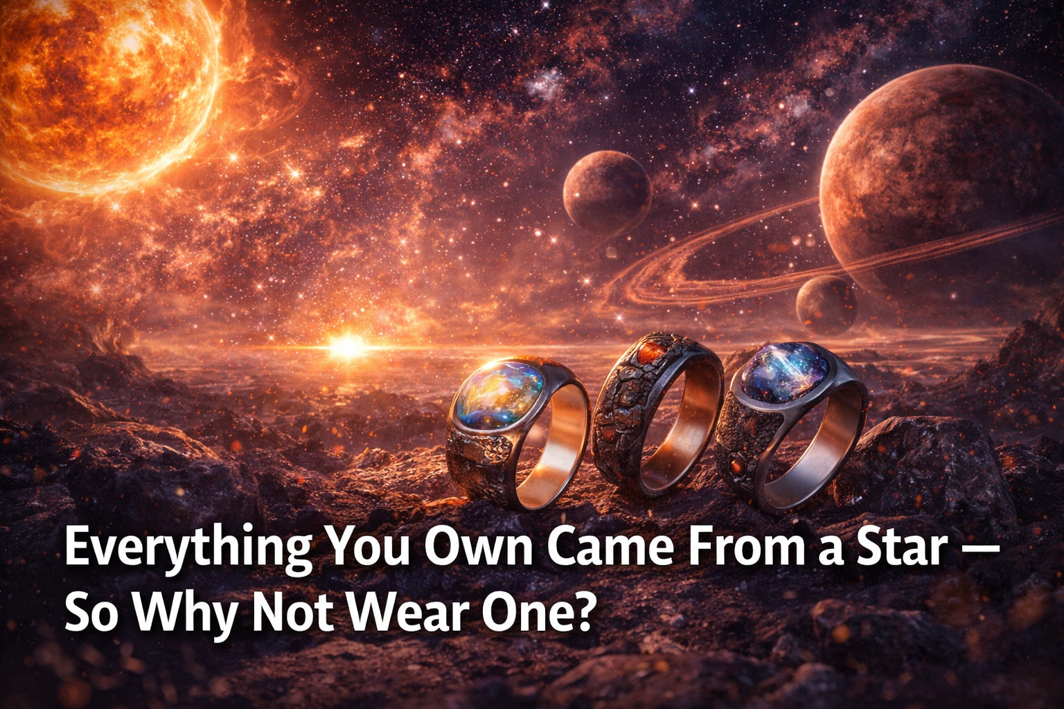 Everything You Own Came From a Star — So Why Not Wear One-